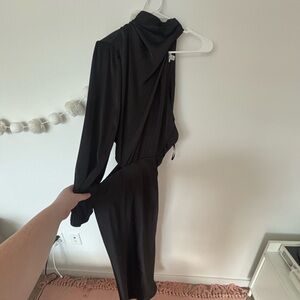 Hello Molly Black Long Sleeve Dress